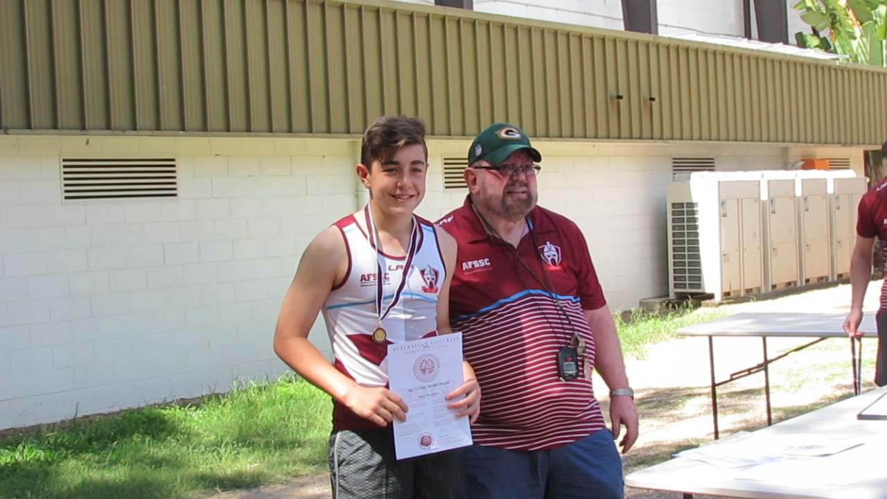 Year 38 Age Group Medal Award